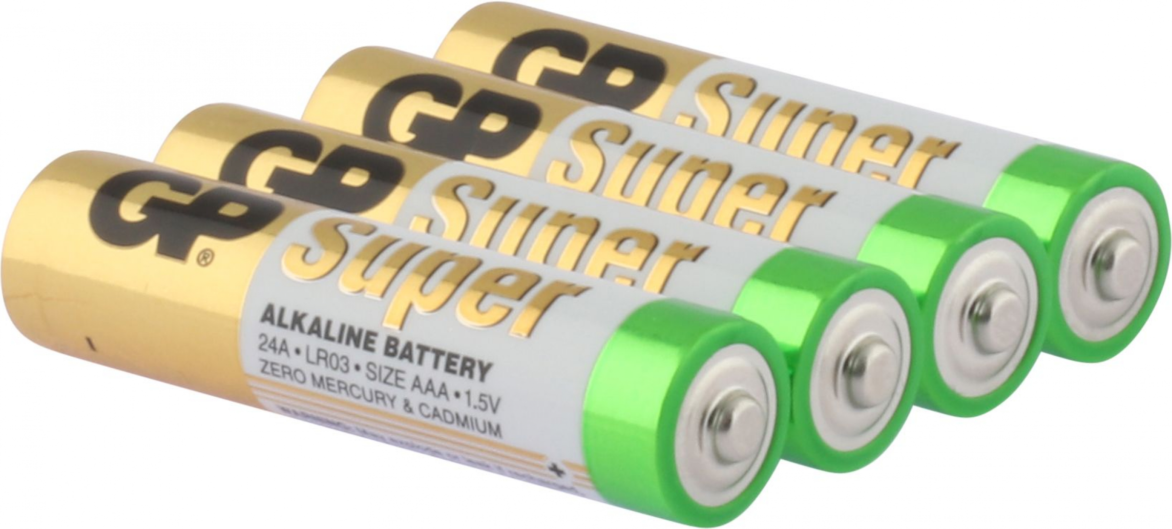 GP Super Alkaline LR3-E92-AAA-Micro -  Blister of 4