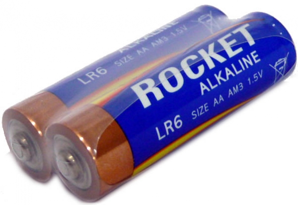 ROCKET Alkaline Blue LR6-AA-Mignon 2er Folienpack