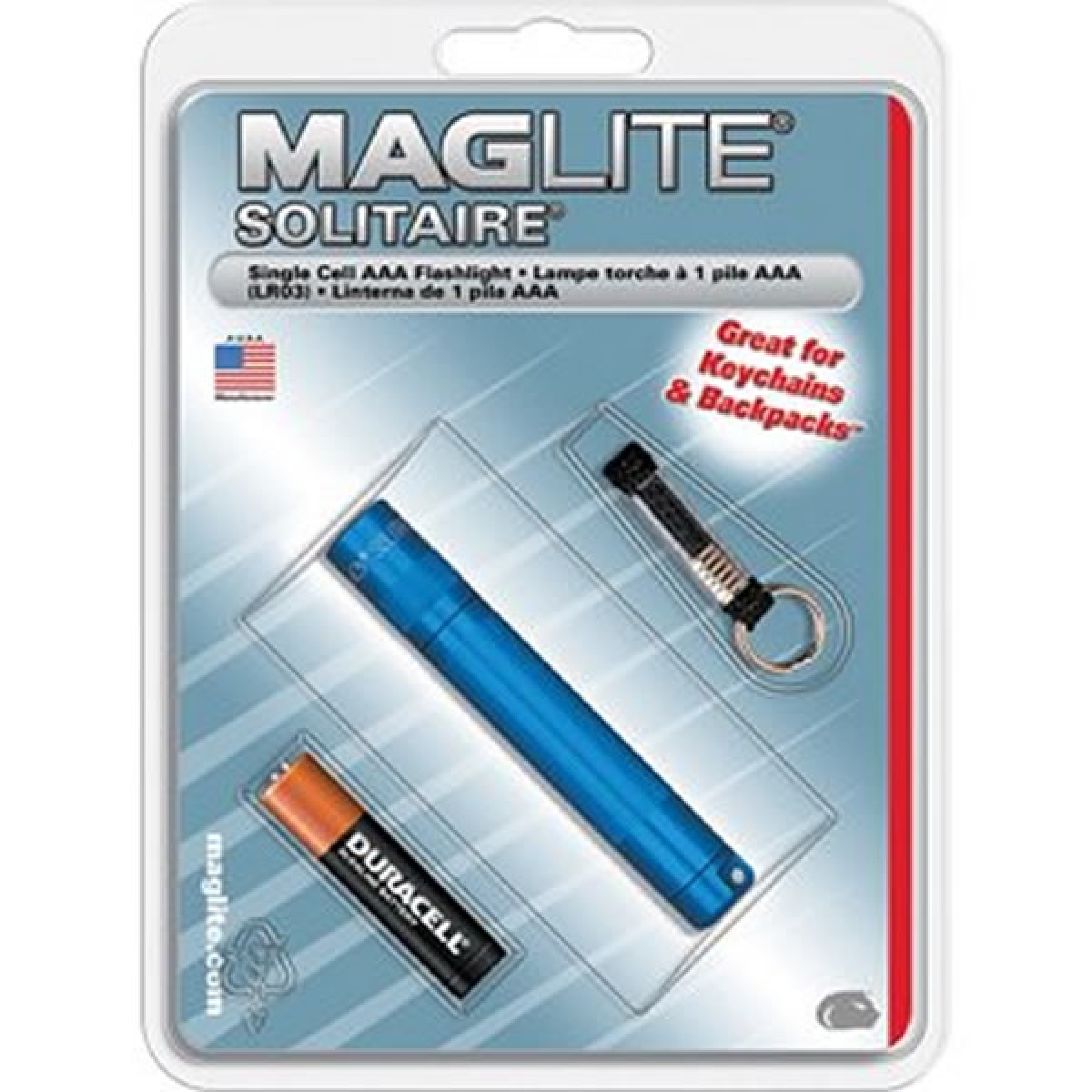 Maglite Solitaire inkl. 1x AAA blau 1er Blister