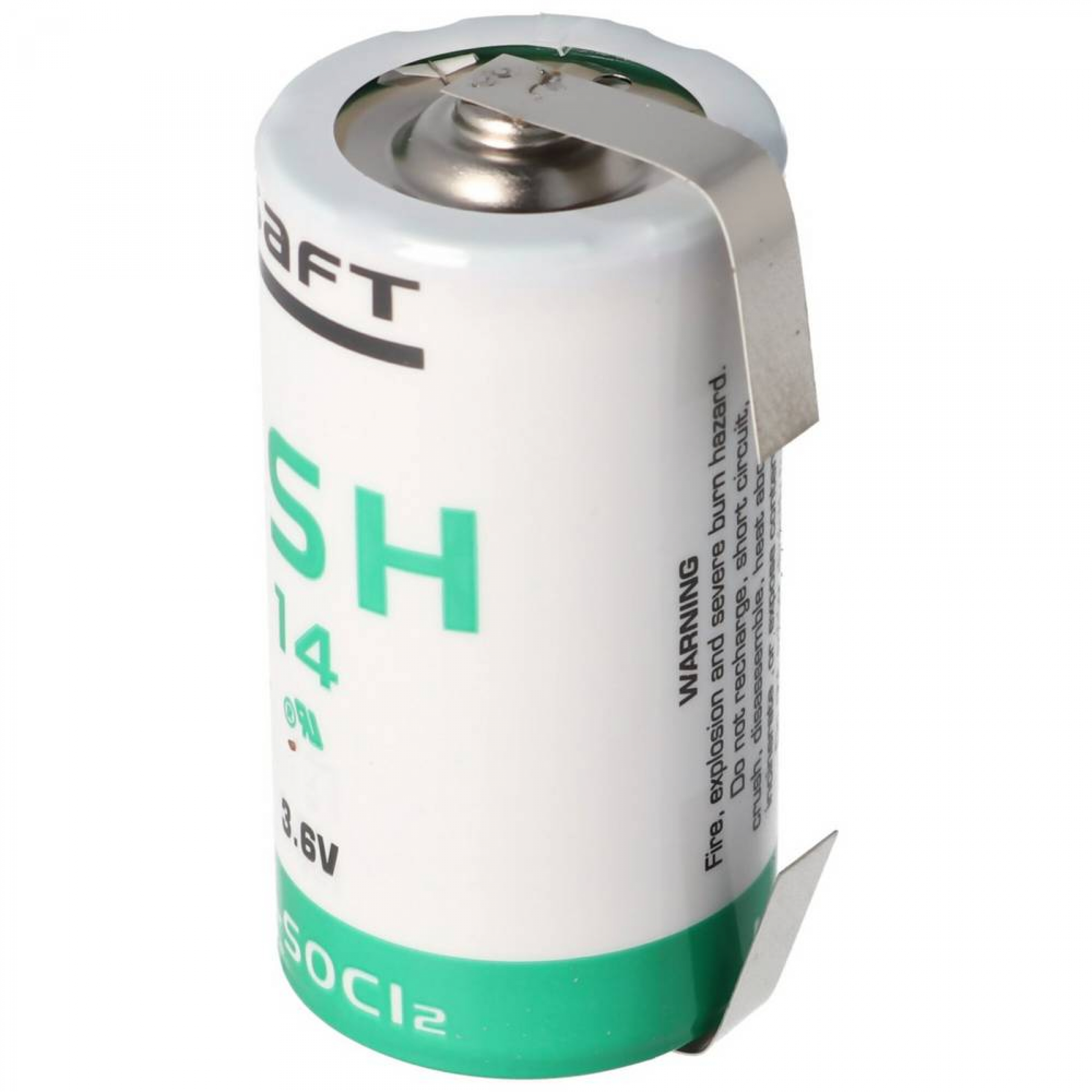Saft LSH 14 C Lithium-Thionylchlorid 3,6V - Kopie