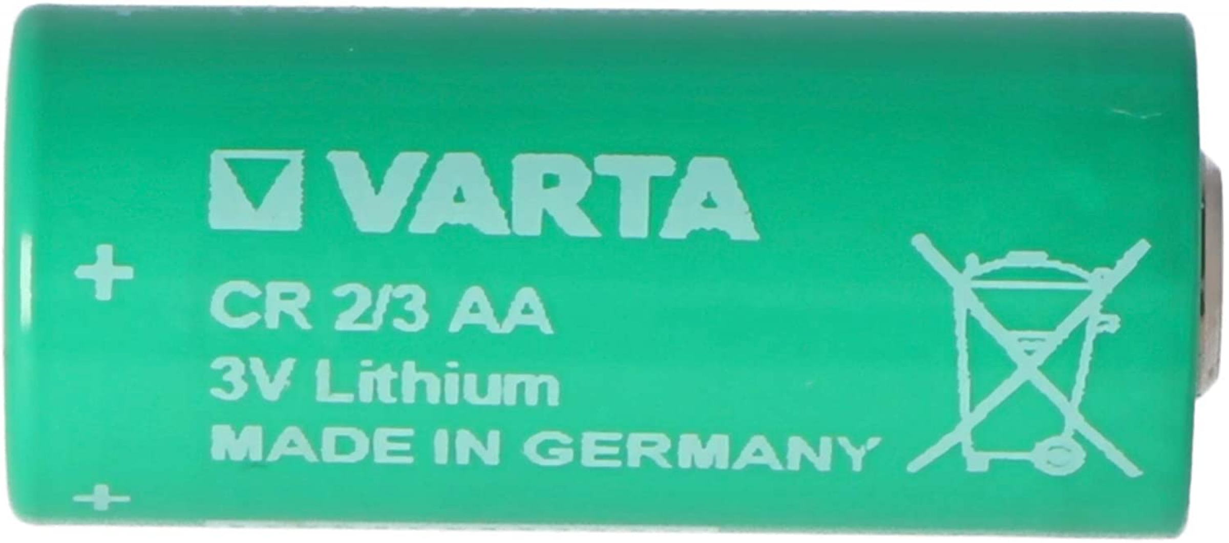 Varta Lithium CR 2/3 AA 6237 3.0 Volt NO TABS - loose 1
