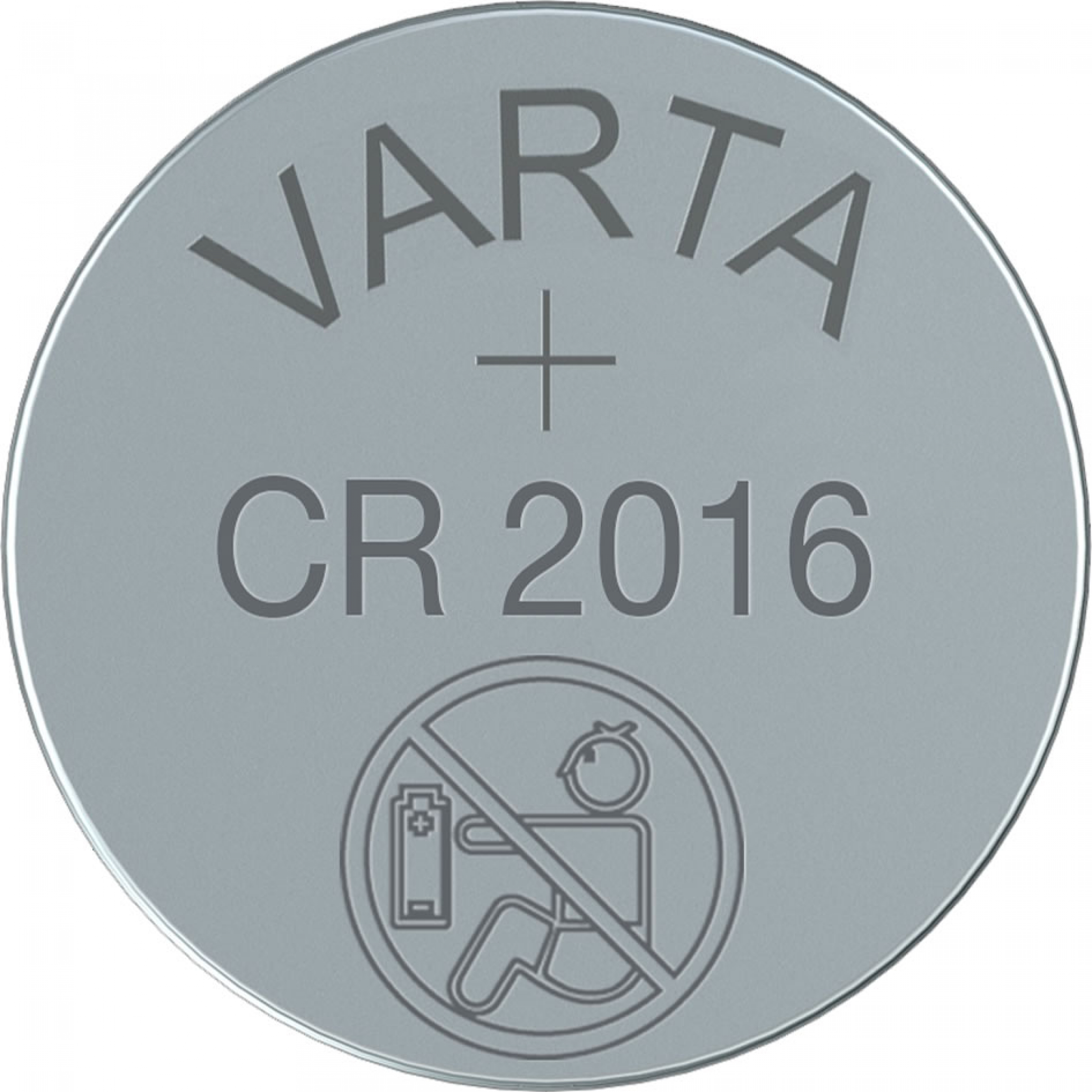Varta Lithium Knopfzelle CR 2016 3V - 5er Blister