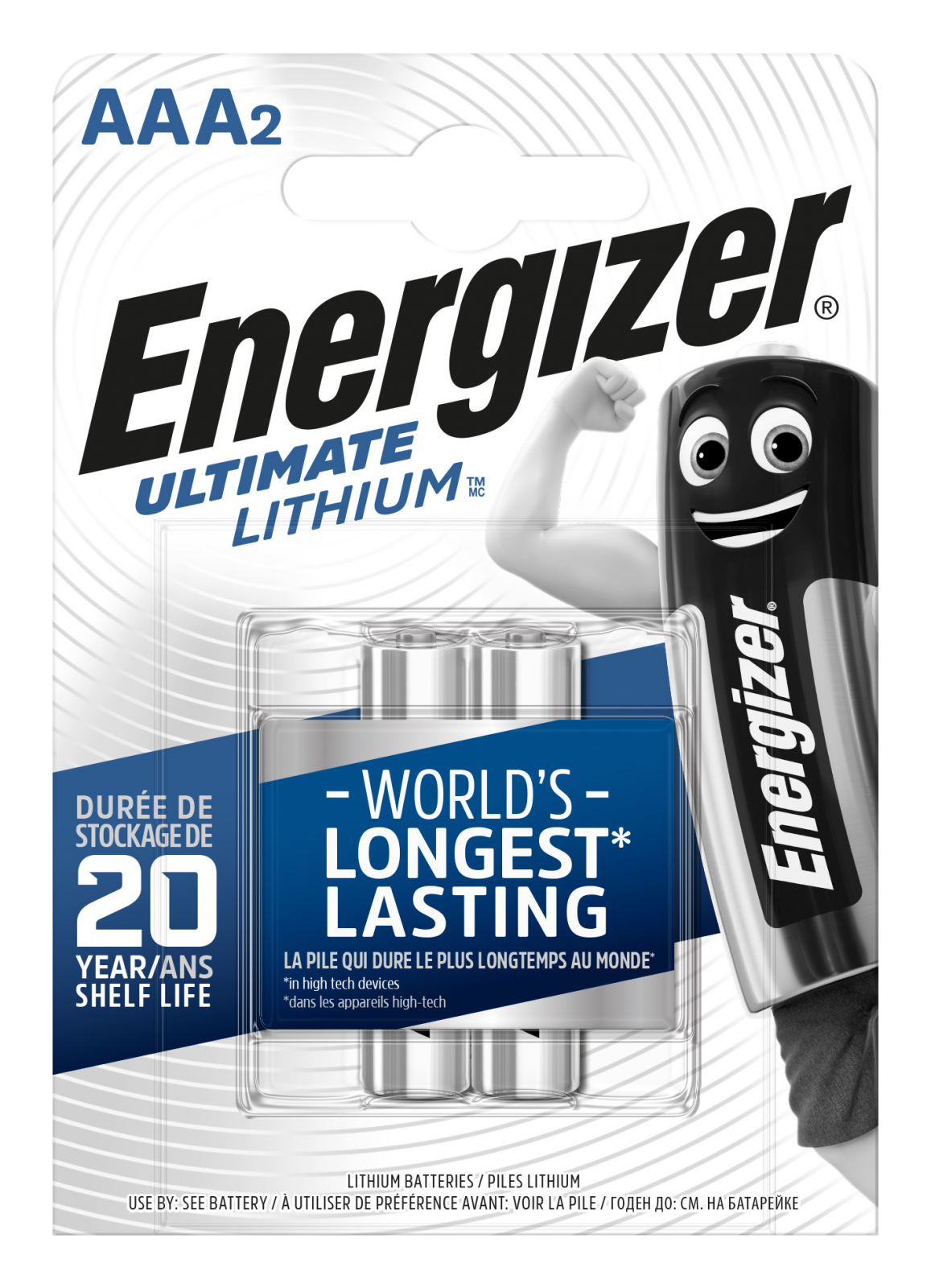 Energizer Ultimate Lithium L92 AAA Micro Blister 2