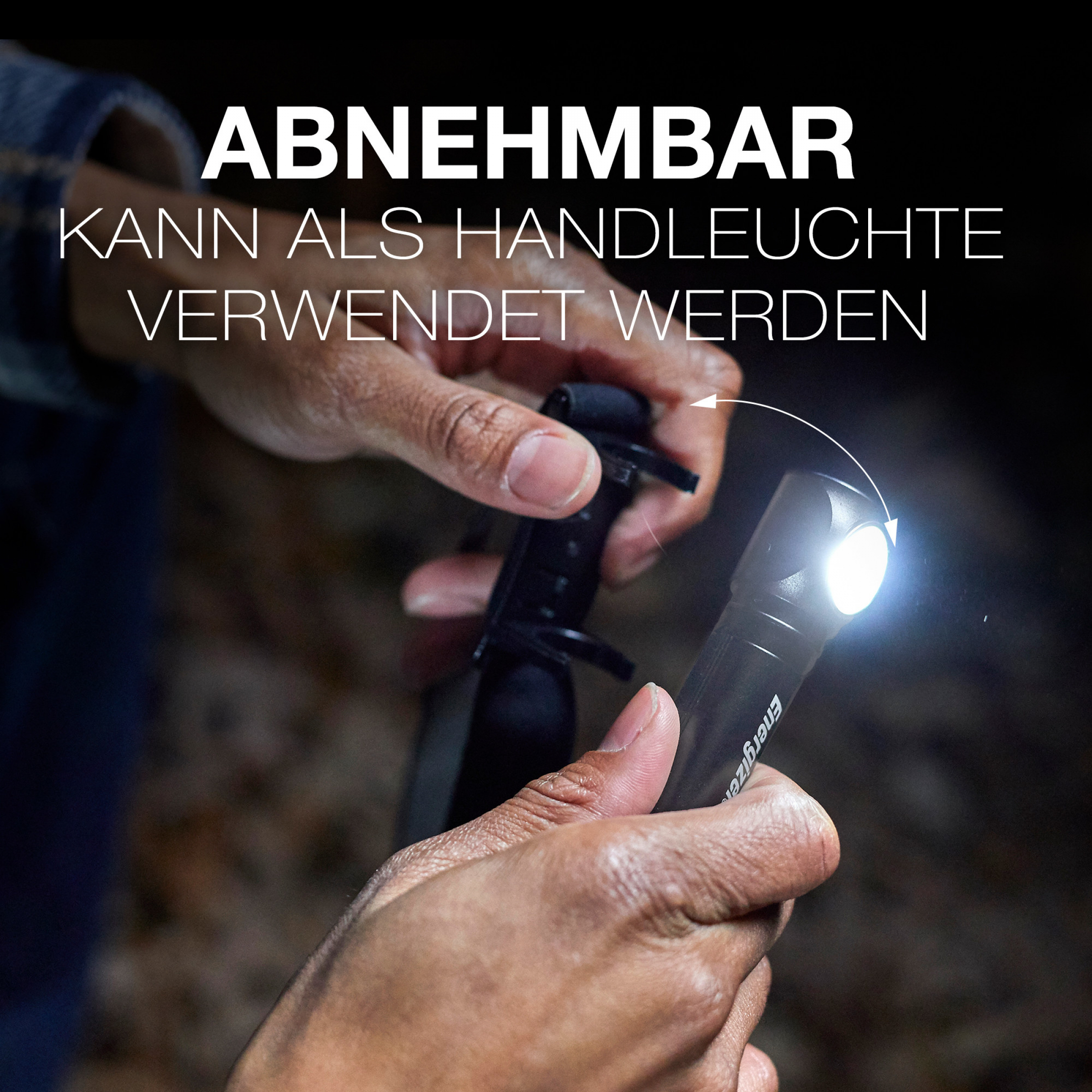 Energizer Headlamp/Flashlight Hybrid Power Headlamp