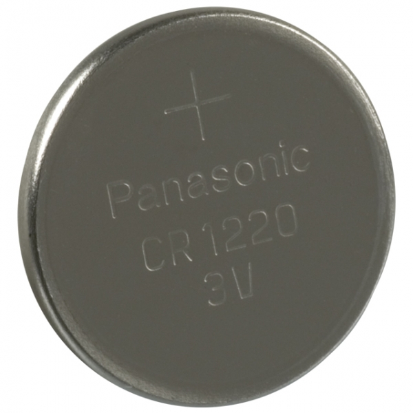 Panasonic Lithium CR 1220 3V - 5er Blister-Strip