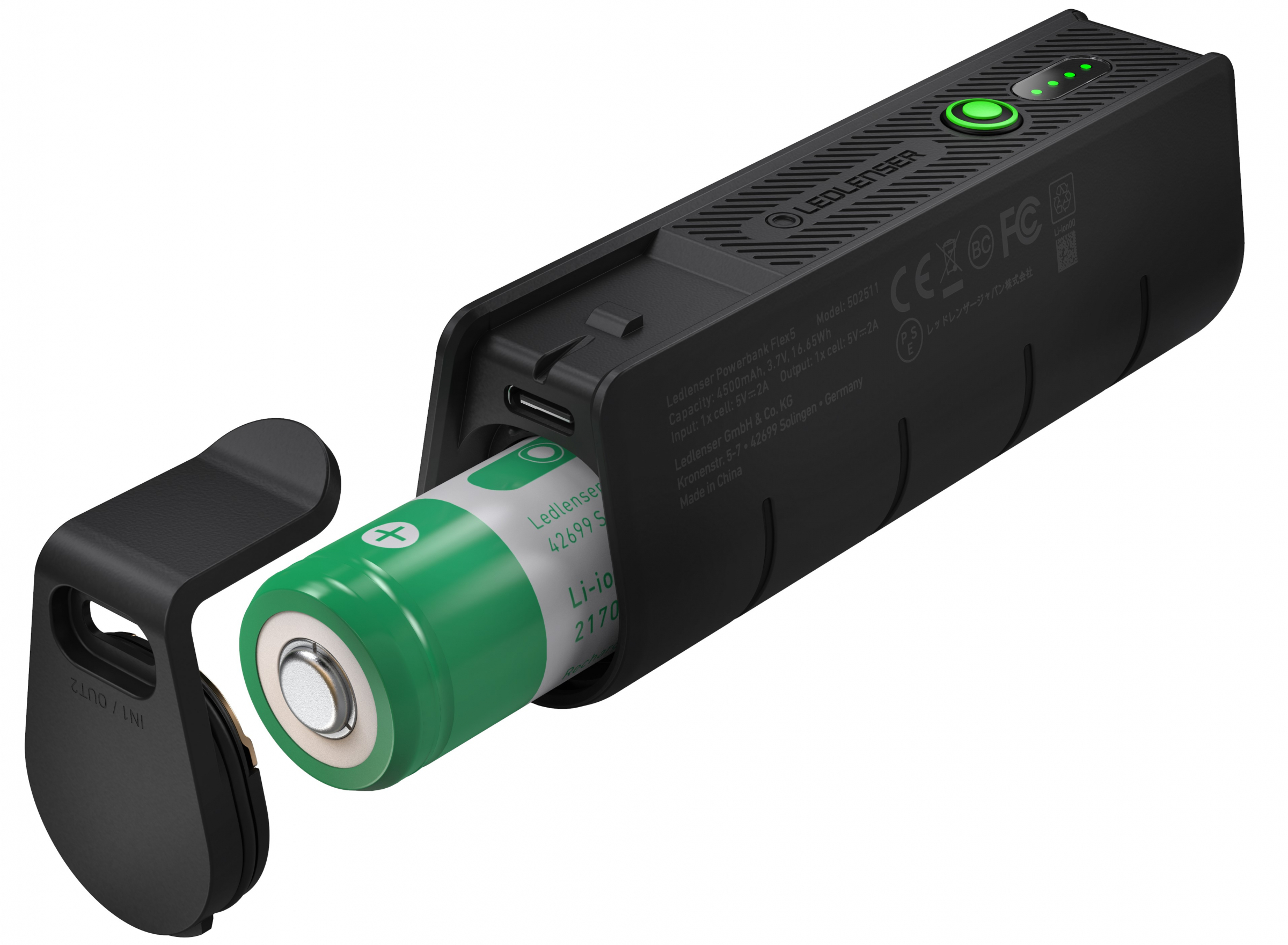 Led Lenser Powerbank Flex5 incl. 21700 battery