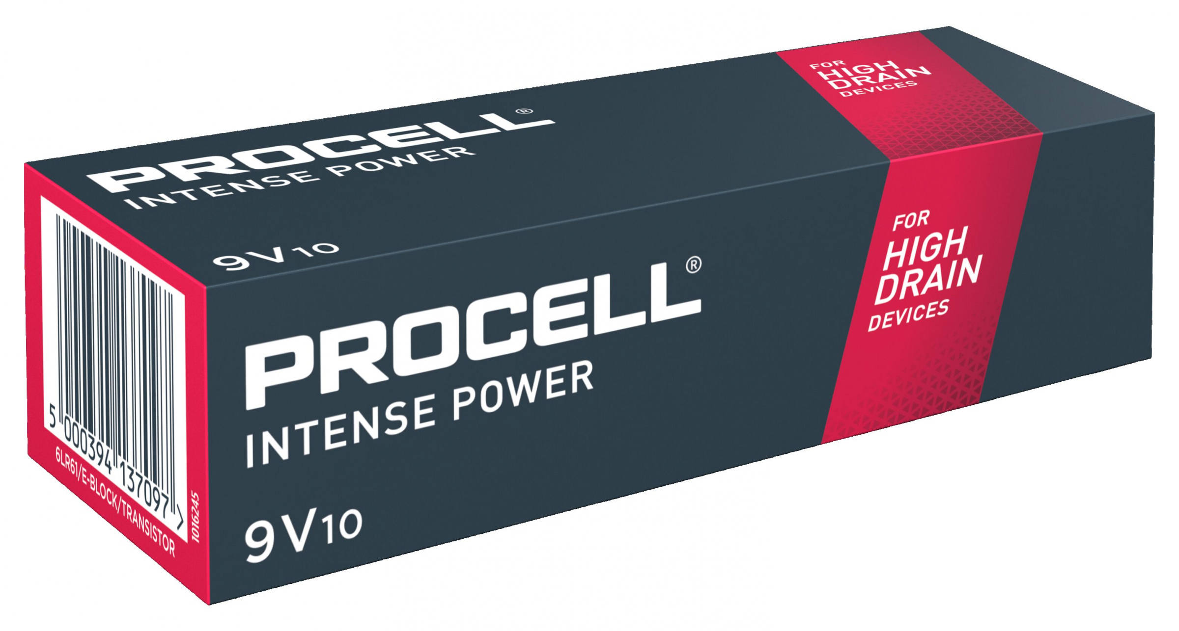 Procell Intense Power MN1604-LR61-E-Block - Box of 10
