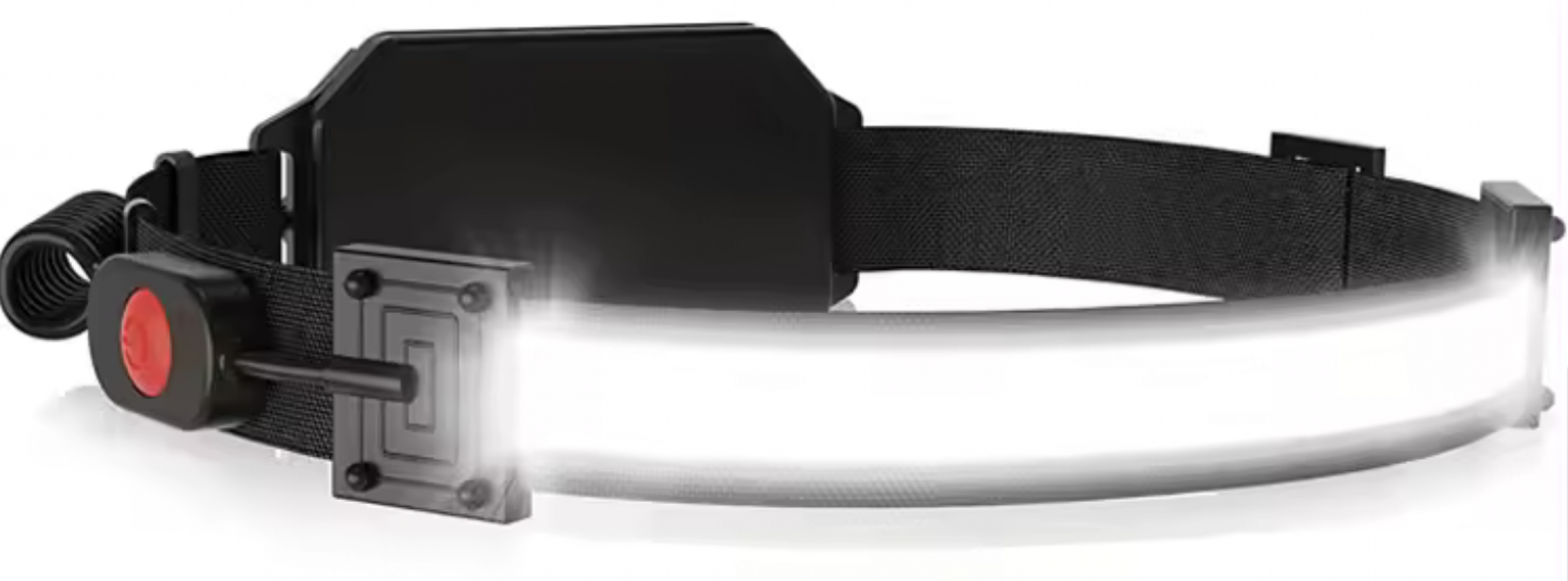 Infinio GreenX FOLD EVO Headlight Stirnlampe mit rotem Rücklicht USB-C Rechargeable