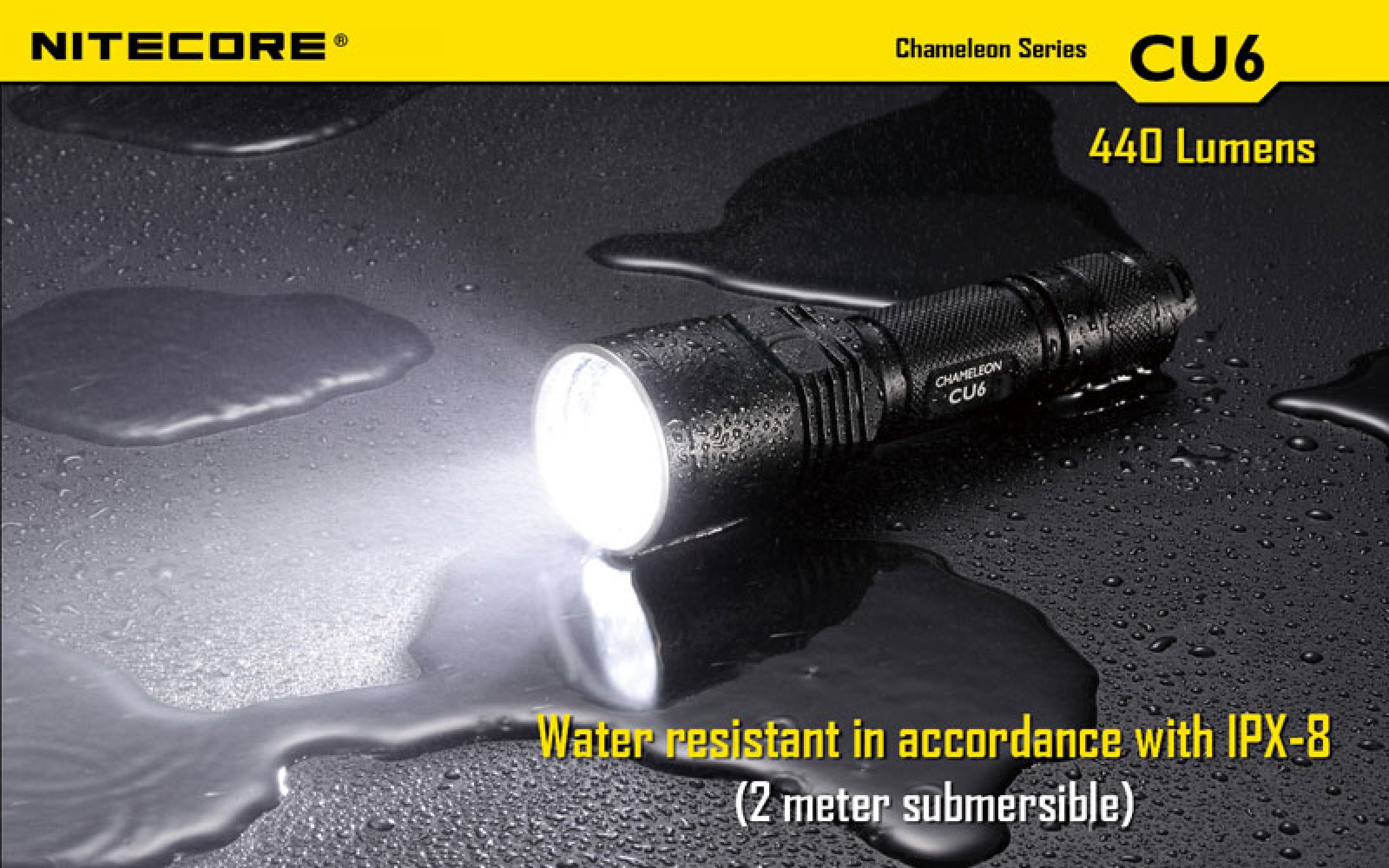 Nitecore Pro Taschenlampe CU6 Chameleon - UV-LED