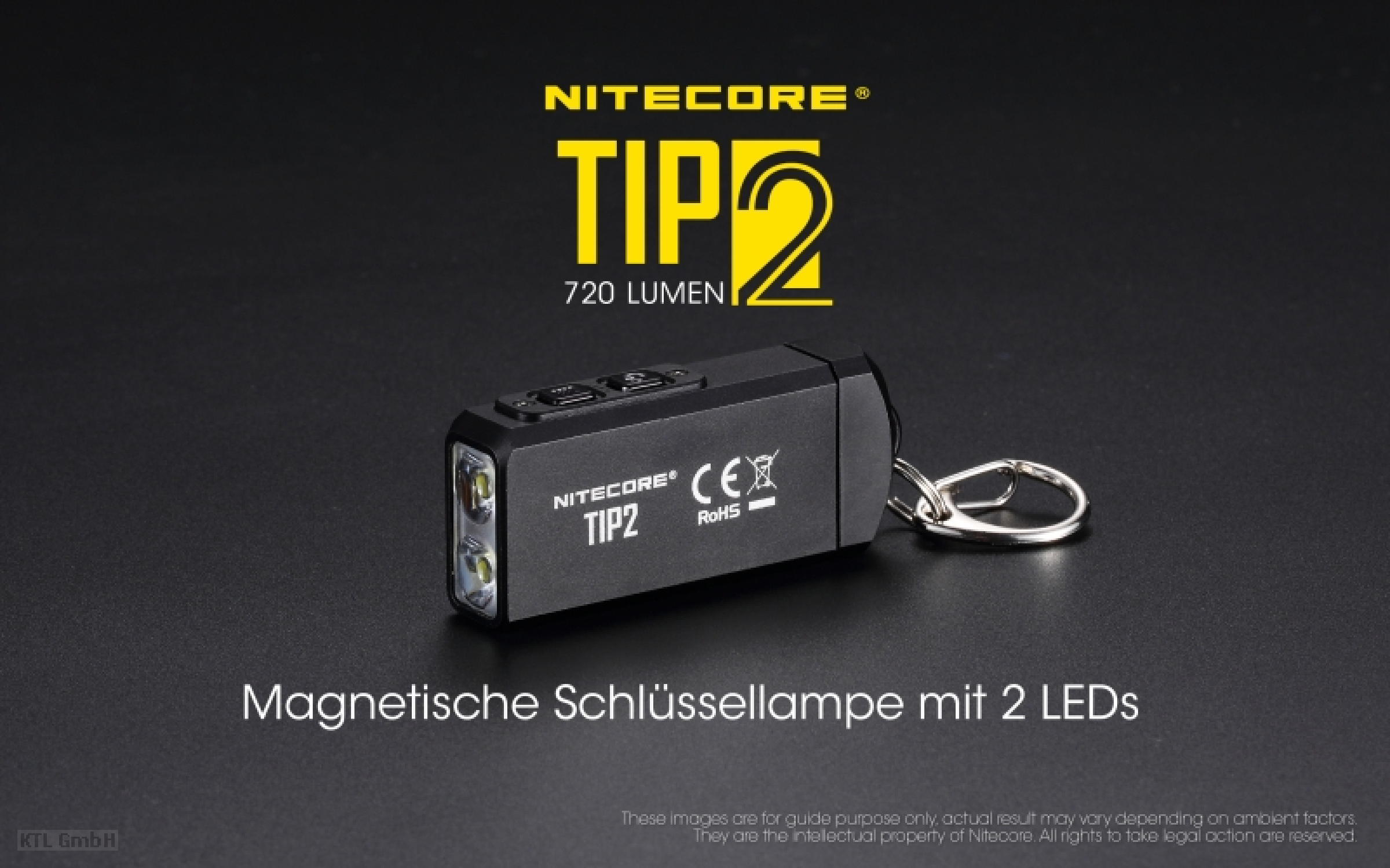 Nitecore Keyring Keychain Light TIP 2