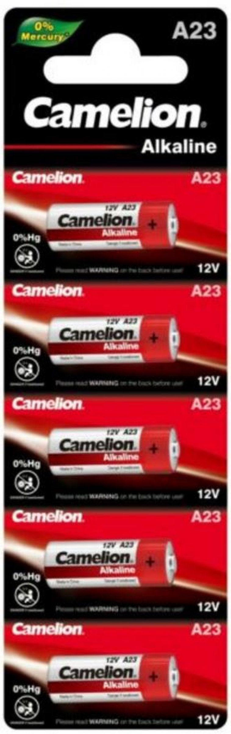 Camelion Alkaline A23-MN21-23GA-L1028 Blister 5