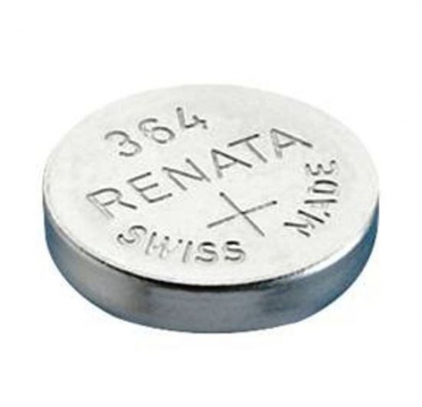Renata 364 Silberoxid Uhrenbatterie 1er Miniblister