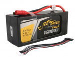 Tattu Plus 16000mAh 22.2V 15C 6S1P Lipo Akku XT150+AS150